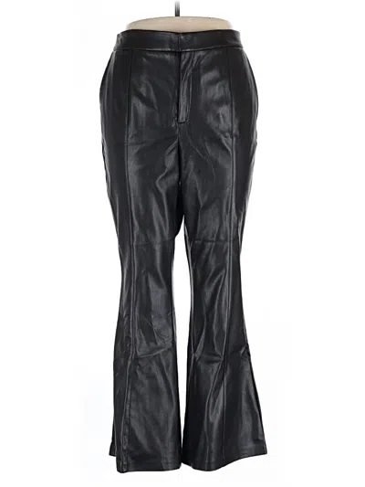 Pre-owned Eloquii Casual Pants In Black