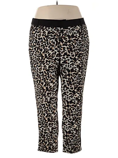 Pre-owned Eloquii Casual Pants In Black