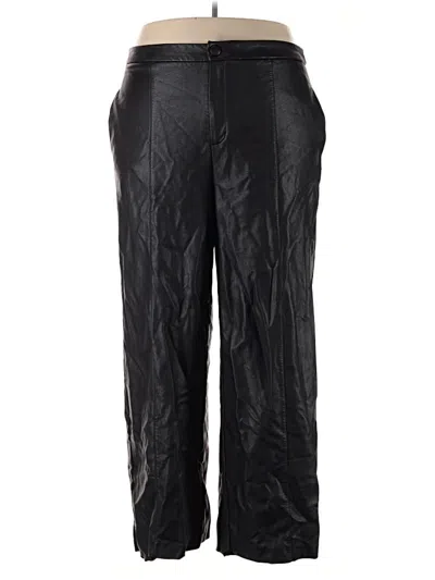 Pre-owned Eloquii Casual Pants In Black