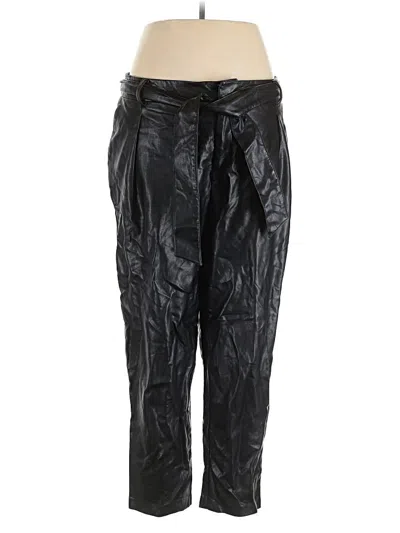 Pre-owned Eloquii Casual Pants In Black