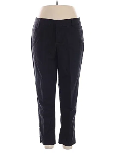 Pre-owned Eloquii Casual Pants In Black