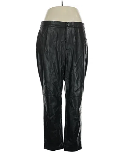 Pre-owned Eloquii Casual Pants In Black