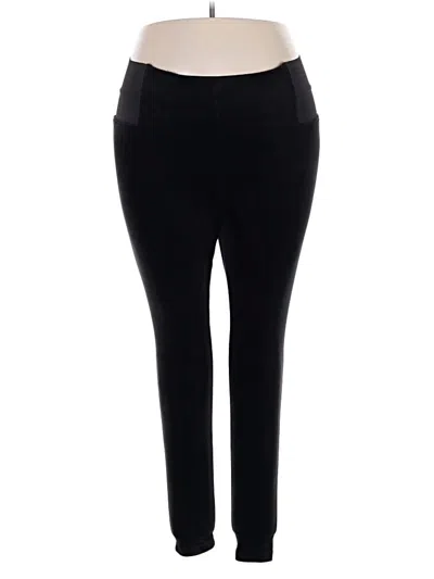 Pre-owned Eloquii Casual Pants In Black
