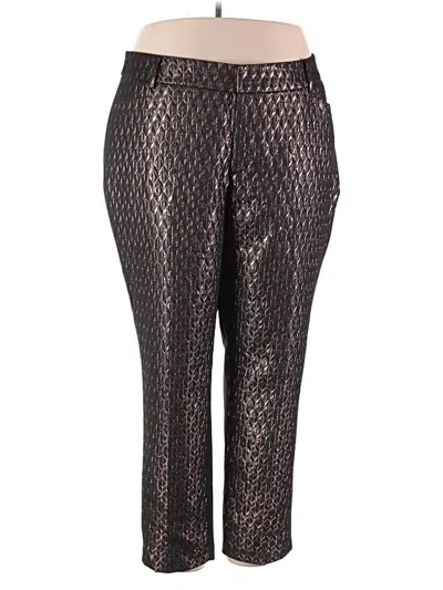 Pre-owned Eloquii Casual Pants In Black
