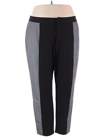 Pre-owned Eloquii Casual Pants In Black