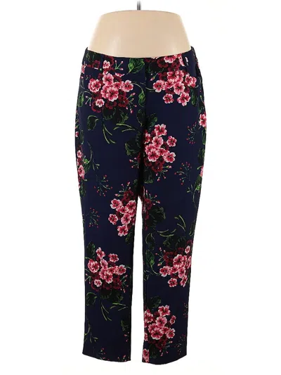 Pre-owned Eloquii Casual Pants In Blue