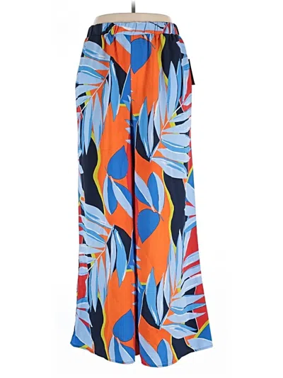 Eloquii Casual Pants In Blue