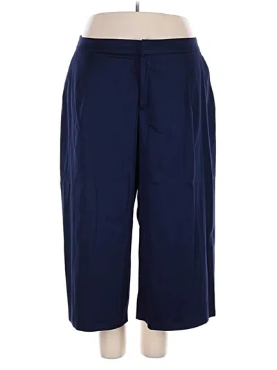 Pre-owned Eloquii Casual Pants In Blue