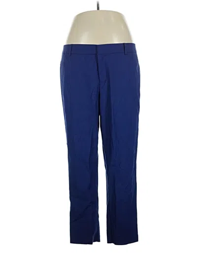 Pre-owned Eloquii Casual Pants In Blue