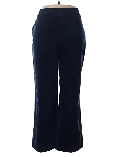 Pre-owned Eloquii Casual Pants In Blue