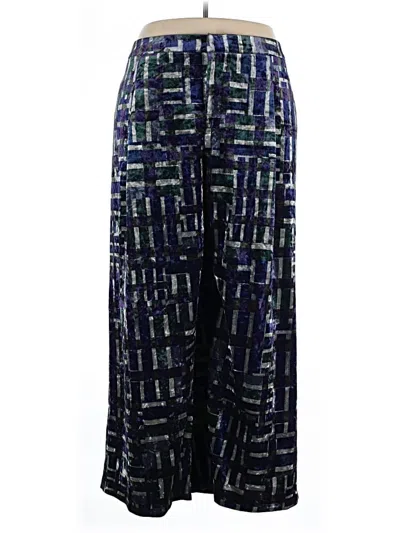Pre-owned Eloquii Casual Pants In Blue