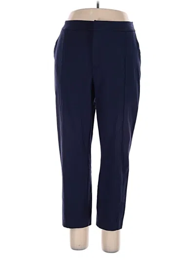 Pre-owned Eloquii Casual Pants In Blue