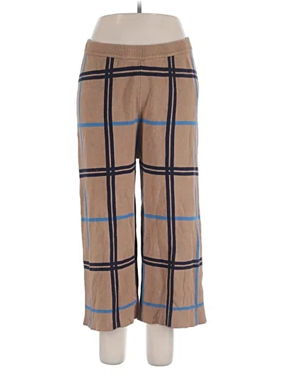 Pre-owned Eloquii Casual Pants In Brown