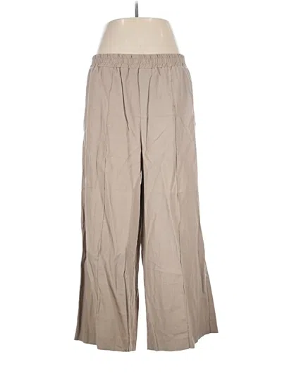 Pre-owned Eloquii Casual Pants In Brown