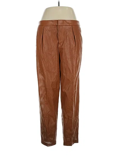 Eloquii Casual Pants In Brown