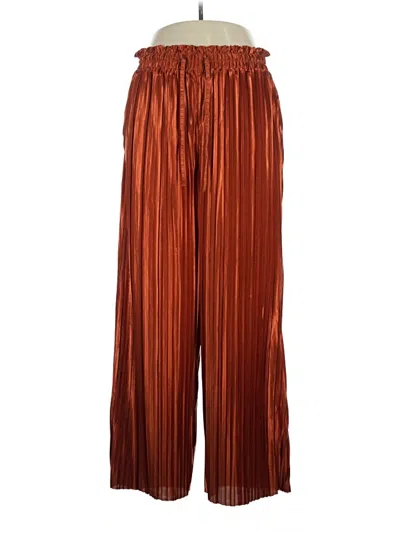 Pre-owned Eloquii Casual Pants In Brown