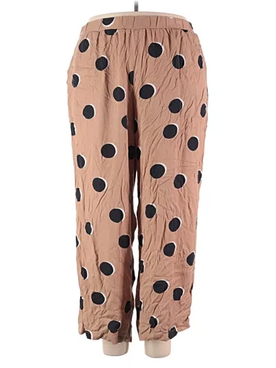 Pre-owned Eloquii Casual Pants In Brown