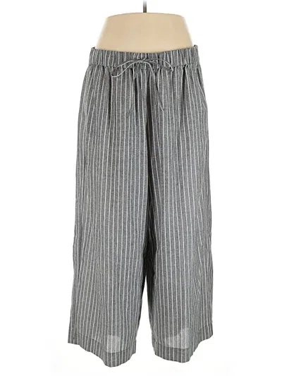 Pre-owned Eloquii Casual Pants In Gray