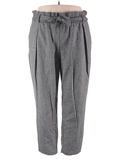 Pre-owned Eloquii Casual Pants In Gray