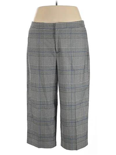 Pre-owned Eloquii Casual Pants In Gray