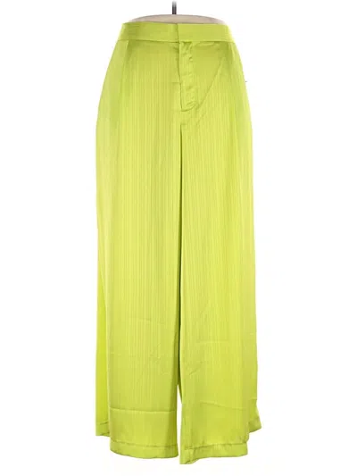 Pre-owned Eloquii Casual Pants In Green