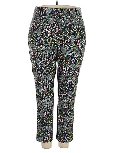 Pre-owned Eloquii Casual Pants In Green