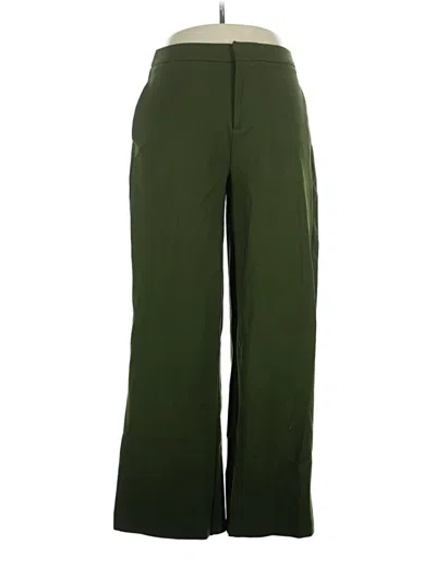 Pre-owned Eloquii Casual Pants In Green