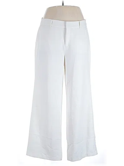 Pre-owned Eloquii Casual Pants In White