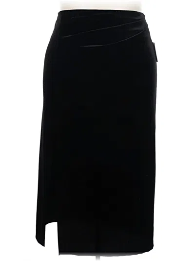 Pre-owned Eloquii Casual Skirt In Black