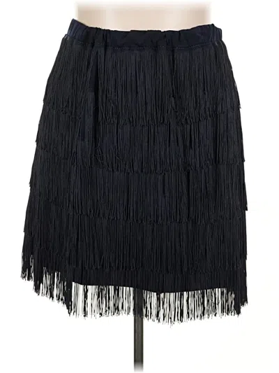 Pre-owned Eloquii Casual Skirt In Black