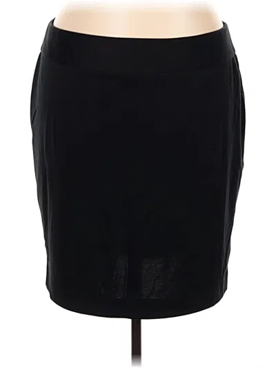 Pre-owned Eloquii Casual Skirt In Black