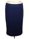 Eloquii Casual Skirt In Blue