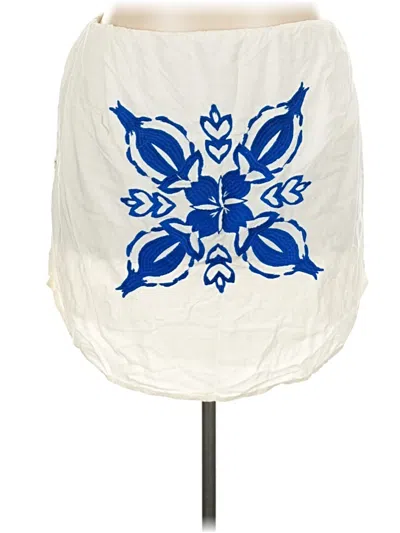 Pre-owned Eloquii Casual Skirt In Blue