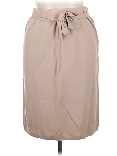 Pre-owned Eloquii Casual Skirt In Brown