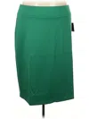Eloquii Casual Skirt In Green