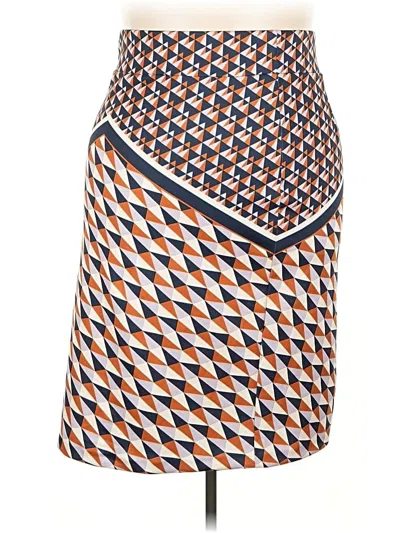 Pre-owned Eloquii Casual Skirt In Orange