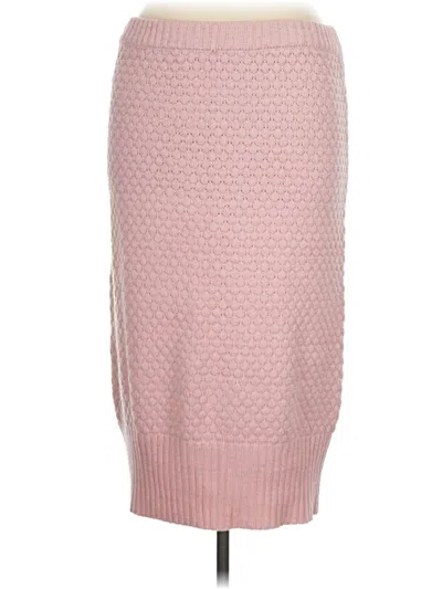 Pre-owned Eloquii Casual Skirt In Pink