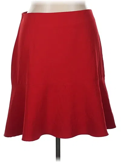 Pre-owned Eloquii Casual Skirt In Red