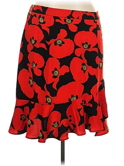 Pre-owned Eloquii Casual Skirt In Red