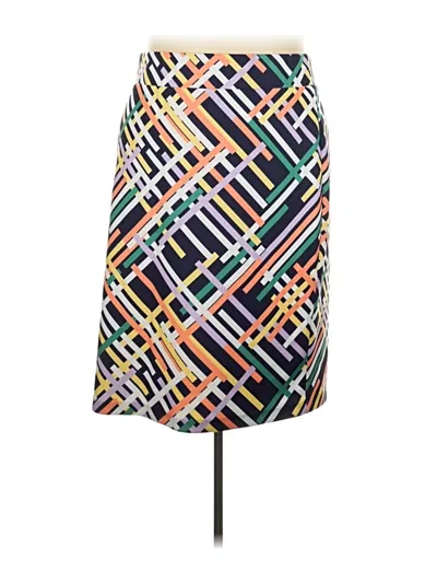 Pre-owned Eloquii Casual Skirt In White