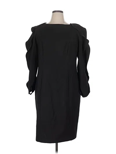 Pre-owned Eloquii Cocktail Dress In Black