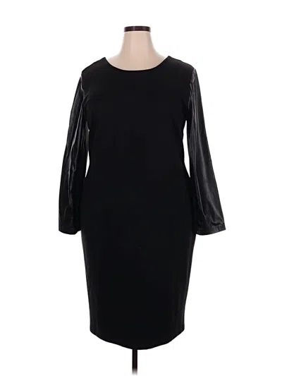 Pre-owned Eloquii Cocktail Dress In Black