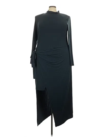 Pre-owned Eloquii Cocktail Dress In Black