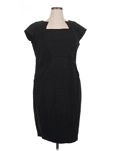 Pre-owned Eloquii Cocktail Dress In Black