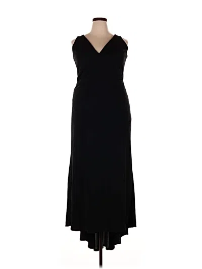 Pre-owned Eloquii Cocktail Dress In Black