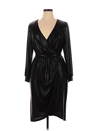 Pre-owned Eloquii Cocktail Dress In Black
