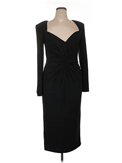 Pre-owned Eloquii Cocktail Dress In Black