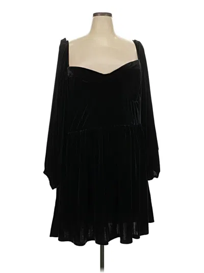 Pre-owned Eloquii Cocktail Dress In Black