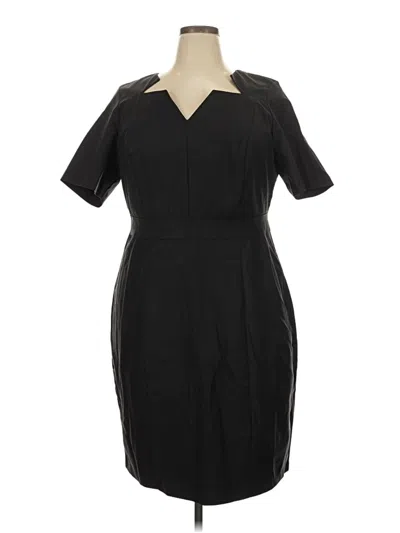 Pre-owned Eloquii Cocktail Dress In Black