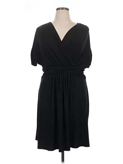 Pre-owned Eloquii Cocktail Dress In Black
